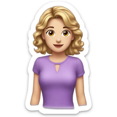 Violetta sticker