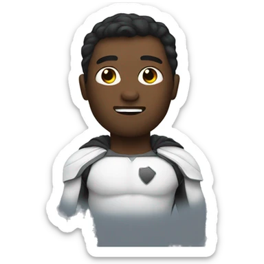 Make me a superhero that looks like me  sticker