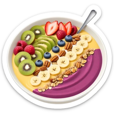 smoothie bowl  sticker