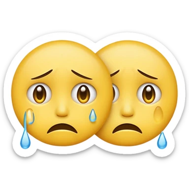 🥺+🥲+🥺  je veux pas d'apparence humain  sticker