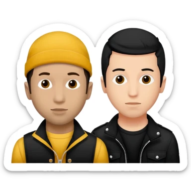 twenty one pilots band sticker