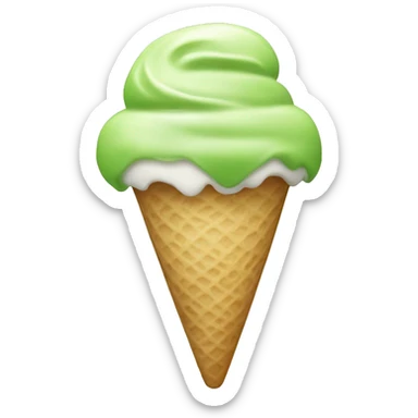 wasabi icecream sticker
