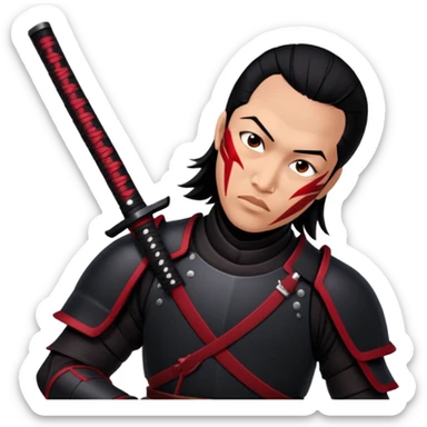 Shadow Samurai sticker