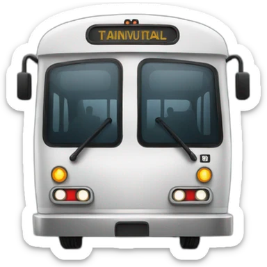 Public transportation sticker