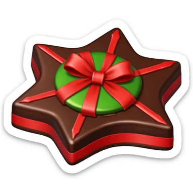 cioccolata di natale sticker