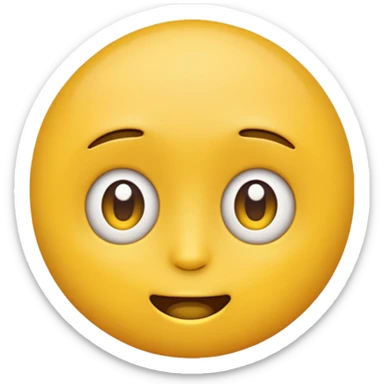 Based on these photos, make an emoji with facial features preserved sticker