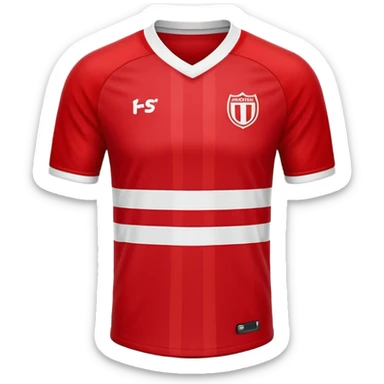 maillot football rayures sticker