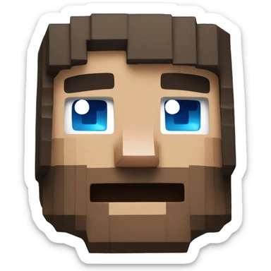 Minecraft Steve  sticker