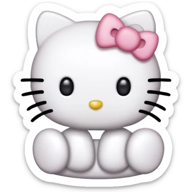 Hello Kitty Emoji sticker