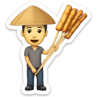 Satay Finance, a yield aggregator on the Movement network. sticker