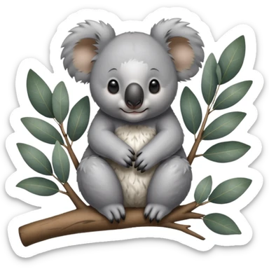 koala tree sticker