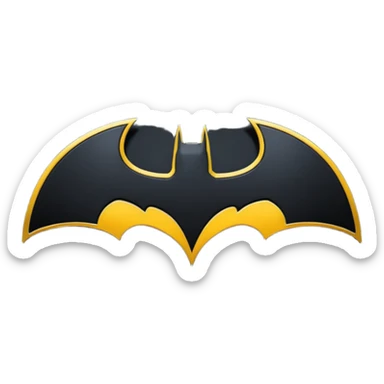 batman symbol\ sticker