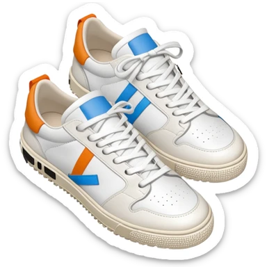 Sneakers (top view) – Off-White, the width and height of image must be equal in size sticker
