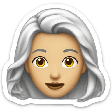 Femme voilée sticker