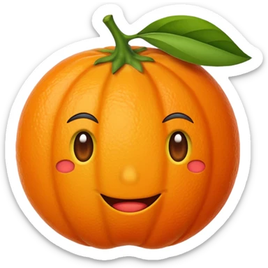 Guaxinim laranja avermelhado  sticker