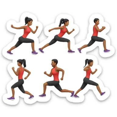 Cardio exercises  sticker