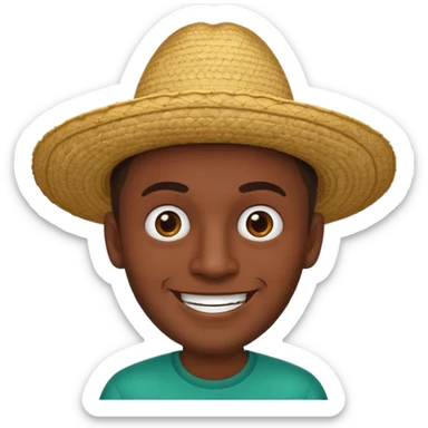 Big head man Mexican sticker