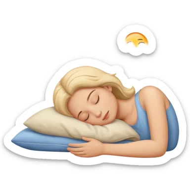 Dormir sticker