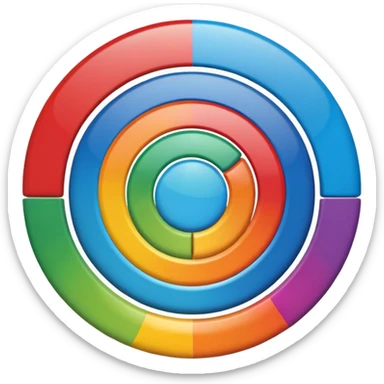 The TV Globo logo represents the Earth viewed through a television screen, symbolizing the global reach of television, with its iconic design featuring concentric circles and a central cutout, evolving over time with different colors as a rainbow sticker