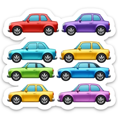 🇬🇺  cars sticker