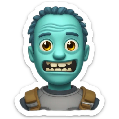 Bob Razowski de monstre et compagnie sticker