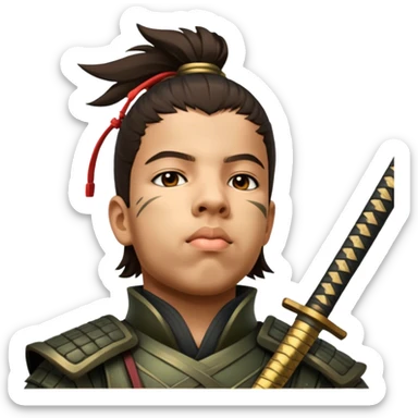 Ancient Samurai sticker