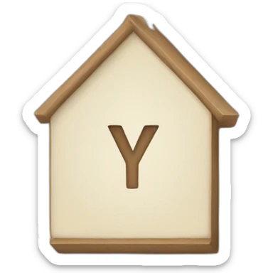 the letter y sticker