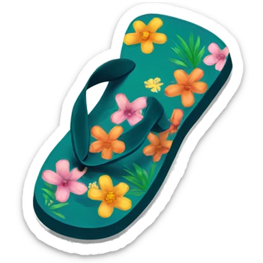 Flip-Flops sticker