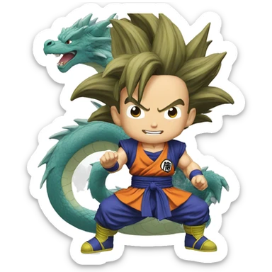 dragon ball sticker