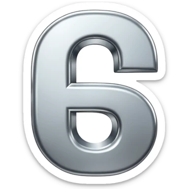 Letter s sticker