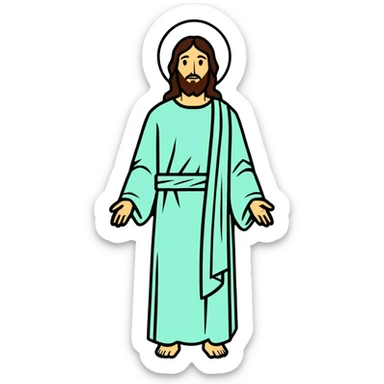 Jesus christ sticker