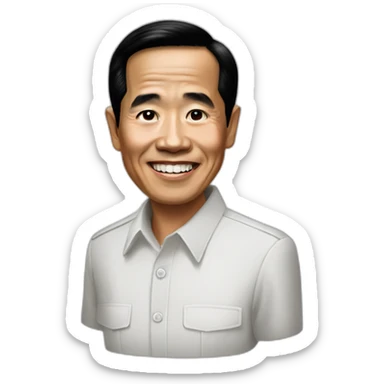 Chinese jokowi sticker