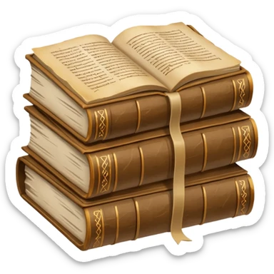 Historical old scriptures proof of Bible sticker