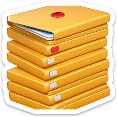 a lot of notification email to respond sticker