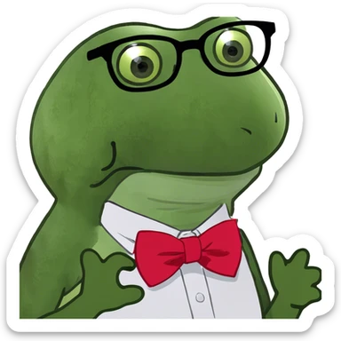 old bufo sticker
