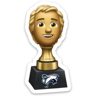 create me a NFL trophy  sticker