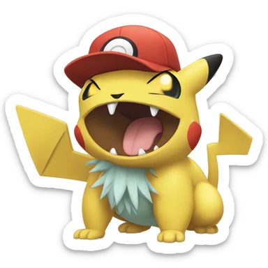 pokemon funny sticker