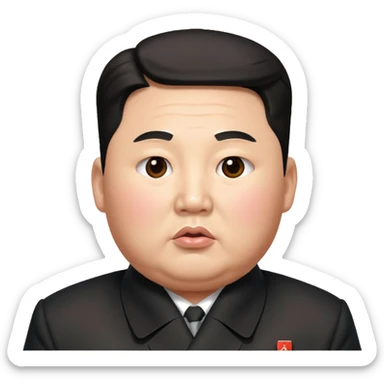 kim jong un sticker