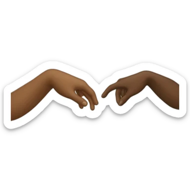 The creation of Adam sticker