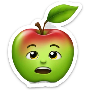 Apple sticker