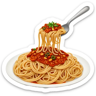 spaghetti all'assasina sticker