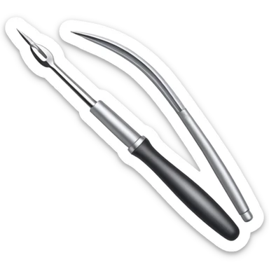 Lash application tools sticker