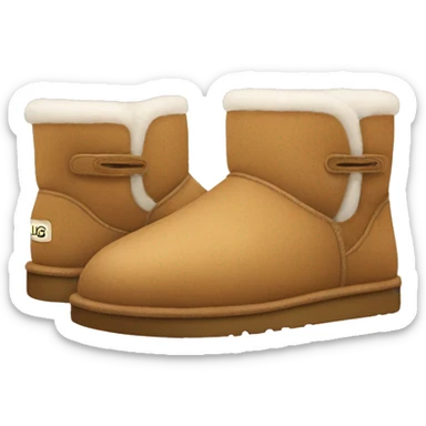 ugg slippers sticker