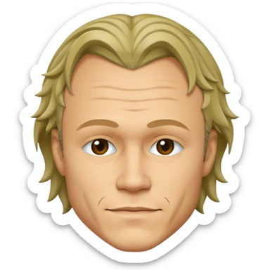 Heath Ledger sticker