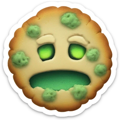 Moldy cookie  sticker