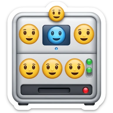 Can you create an emoji for an AI Data Centre sticker