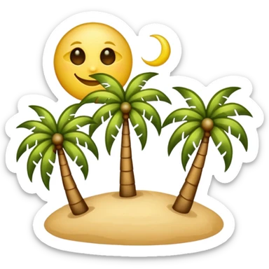 Palmetto Moon store sticker