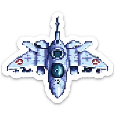 fighter jet sticker