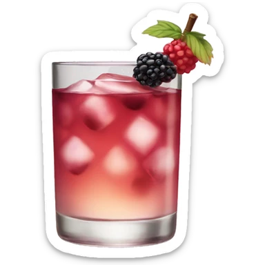 Lillet wild berry cocktail  sticker