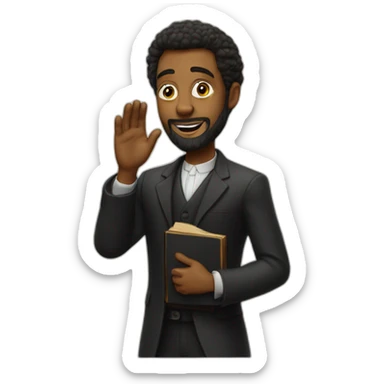 Preacher sticker